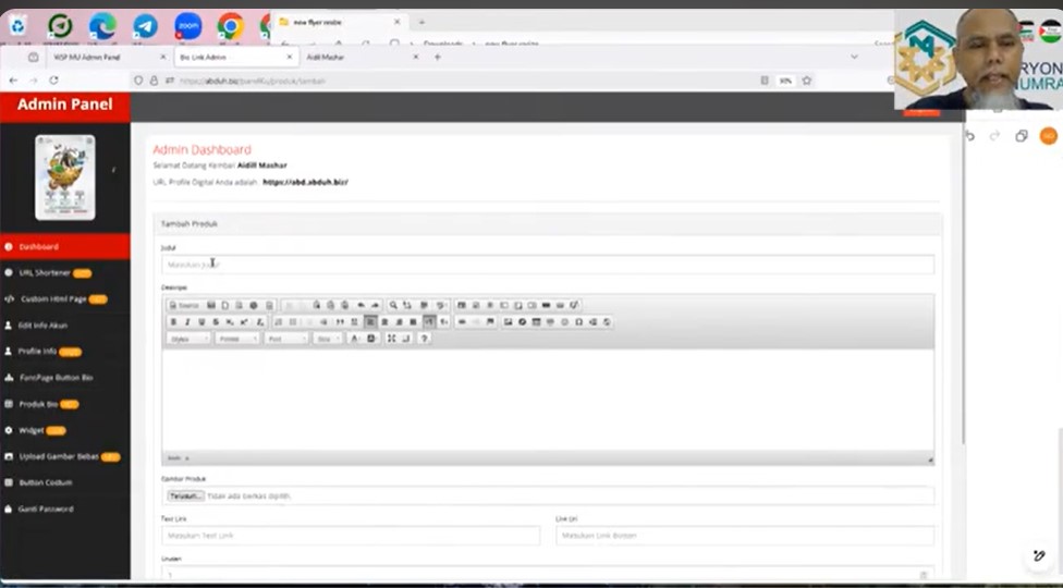 Mentoring Biolink BAITULLAH Warrior