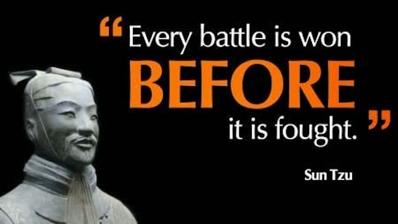 Strategi Sun Tzu untuk Bersyiar