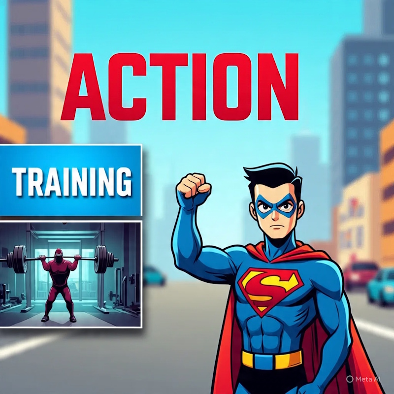 Action vs Training
