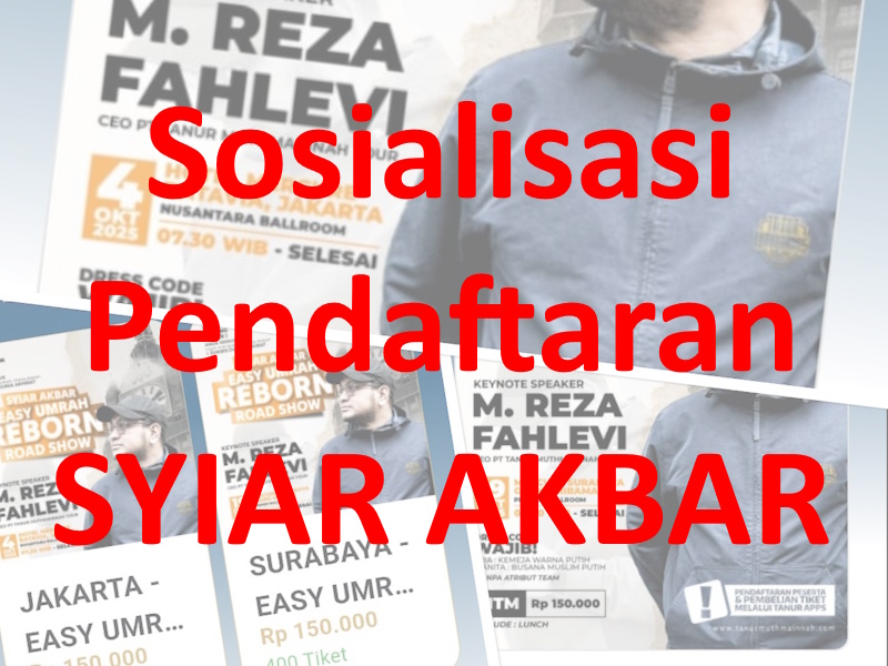 Tutorial Pendaftaran Syiar Akbar melalui AplikasiTanur Warriors